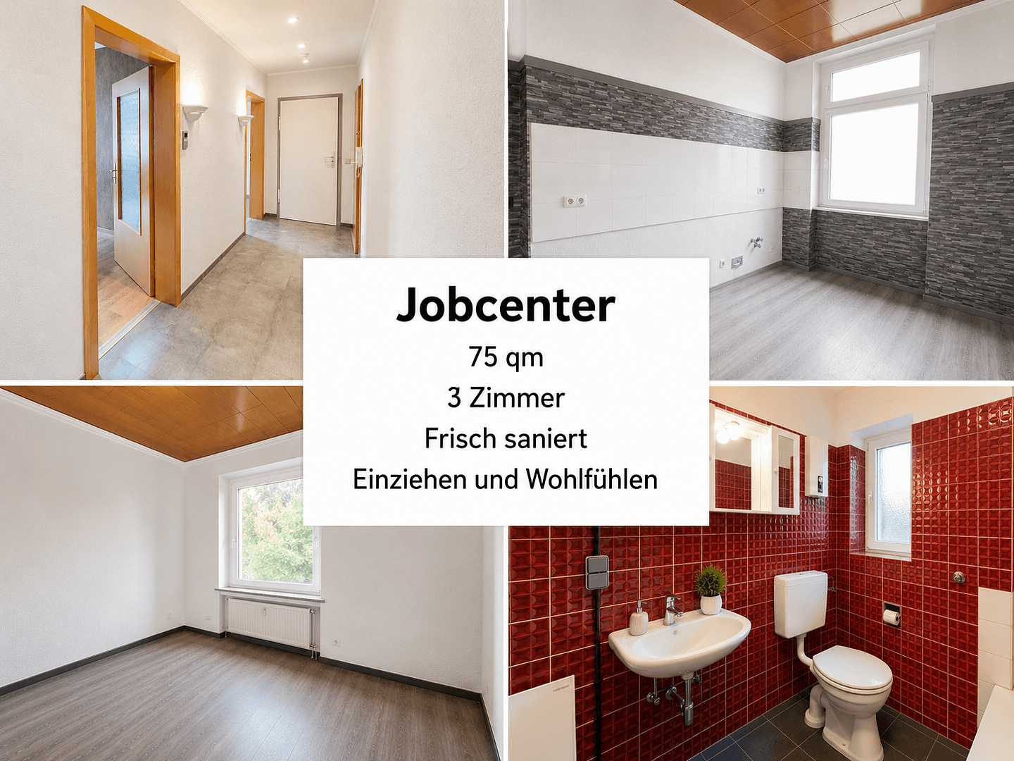 Pronájem bytu 3+1 75 m², Hinsbecker Löh 6, Essen, Severní Porýní-Vestfálsko Pronájem bytu 3+1 75 m², Hinsbecker Löh 6, Essen, Severní Porýní-Vestfálsko