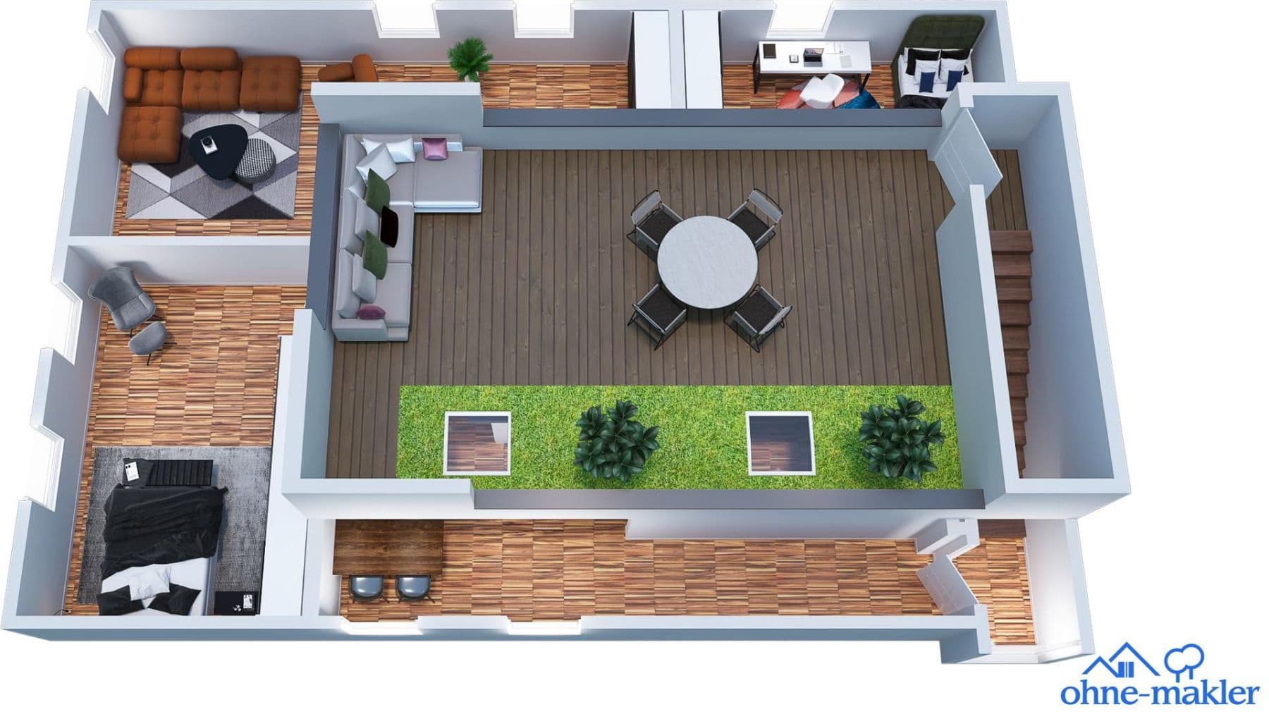 Prodej bytu 3+1 109 m², Hardenstraße 16, München, Bavorsko Prodej bytu 3+1 109 m², Hardenstraße 16, München, Bavorsko