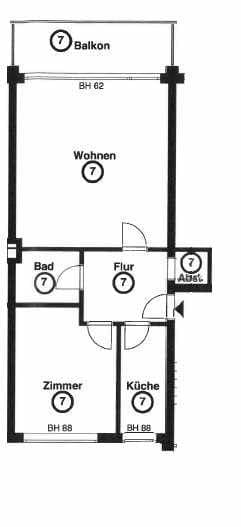 Pronájem bytu 2+1 60 m², Holstenhofweg 8, Hamburg, Hamburg Pronájem bytu 2+1 60 m², Holstenhofweg 8, Hamburg, Hamburg