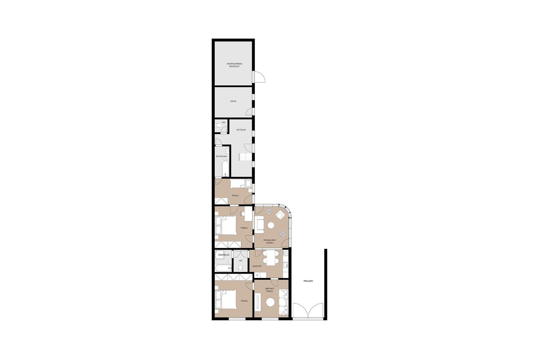 Prodej domu 100 m², pozemek 536 m², Ukrajina, Moravská Nová Ves, Jihomoravský kraj Prodej domu 100 m², pozemek 536 m², Ukrajina, Moravská Nová Ves, Jihomoravský kraj