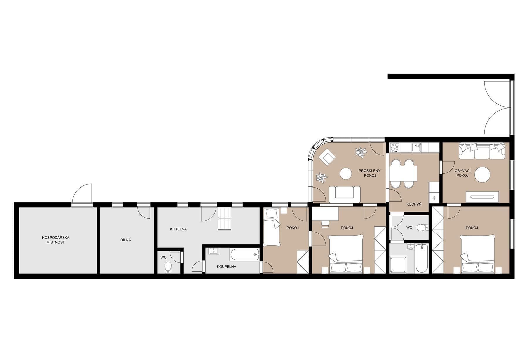 Prodej domu 100 m², pozemek 536 m², Ukrajina, Moravská Nová Ves, Jihomoravský kraj Prodej domu 100 m², pozemek 536 m², Ukrajina, Moravská Nová Ves, Jihomoravský kraj