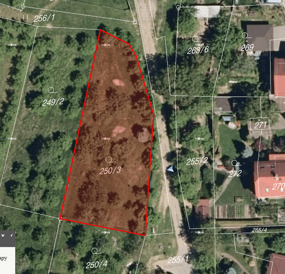 Prodej pozemku 912 m², Fryšták, Zlínský kraj Prodej pozemku 912 m², Fryšták, Zlínský kraj