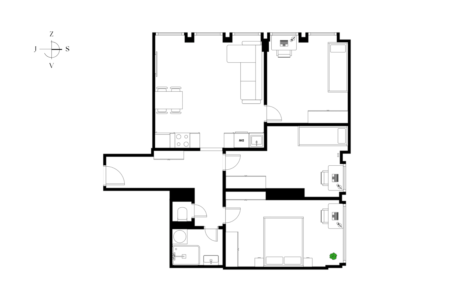 Prodej bytu 4+kk 70 m², Limuzská, Praha, Praha Prodej bytu 4+kk 70 m², Limuzská, Praha, Praha