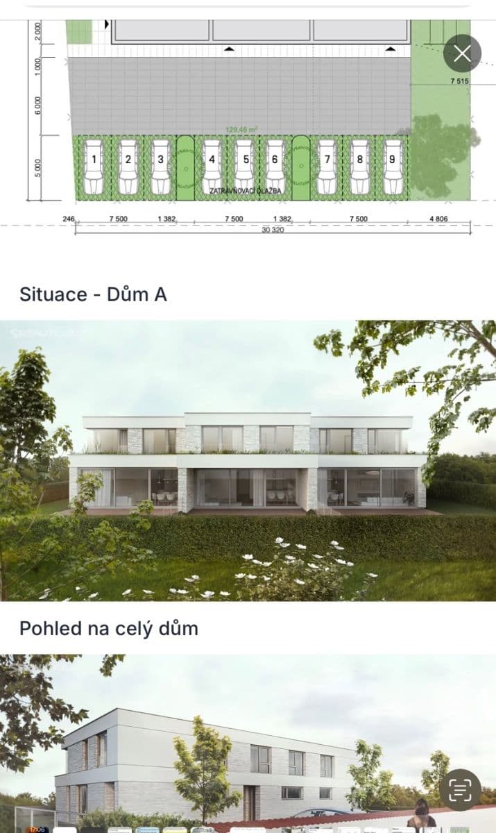Prodej pozemku 770 m², Praha, Praha Prodej pozemku 770 m², Praha, Praha