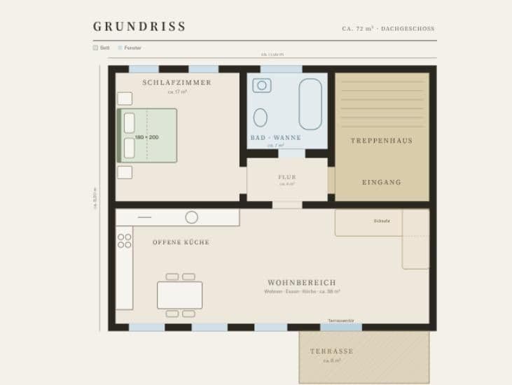 Prodej bytu 2+1 72 m², Berlin, Berlín Prodej bytu 2+1 72 m², Berlin, Berlín