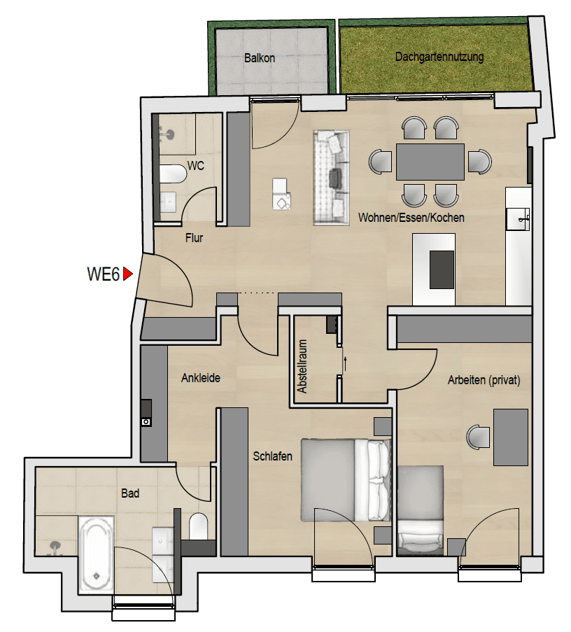 Pronájem bytu 3+1 90 m², Lerchenfeldstraße 28, München-Altstadt-Lehel, Bavorsko Pronájem bytu 3+1 90 m², Lerchenfeldstraße 28, München-Altstadt-Lehel, Bavorsko