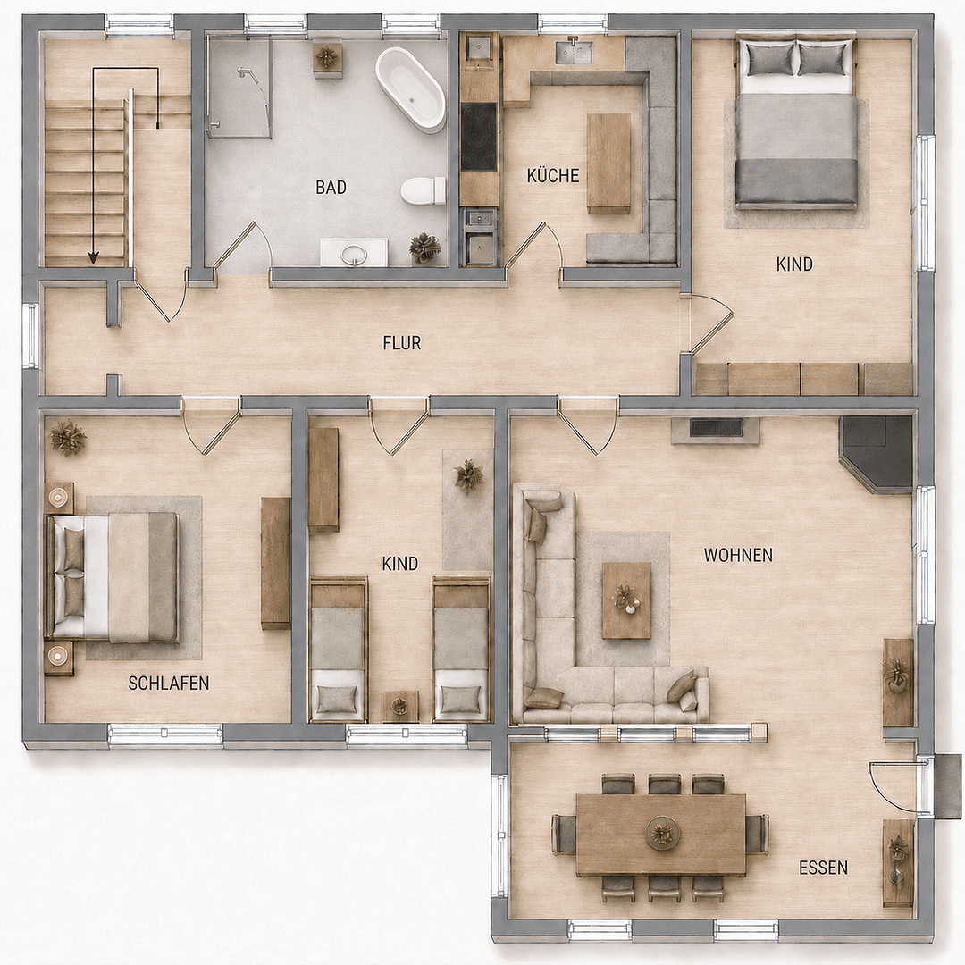 Prodej domu 145 m², pozemek 787 m², Pappenheim, Bavorsko Prodej domu 145 m², pozemek 787 m², Pappenheim, Bavorsko
