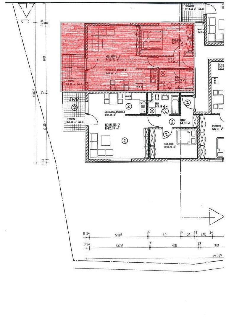 Prodej bytu 2+1 61 m², Regensburg, Bavorsko Prodej bytu 2+1 61 m², Regensburg, Bavorsko