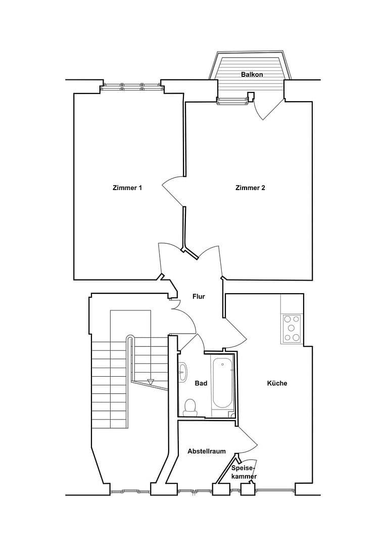 Prodej bytu 2+kk 67 m², Ortrudstrasse 5, Berlin, Berlín Prodej bytu 2+kk 67 m², Ortrudstrasse 5, Berlin, Berlín