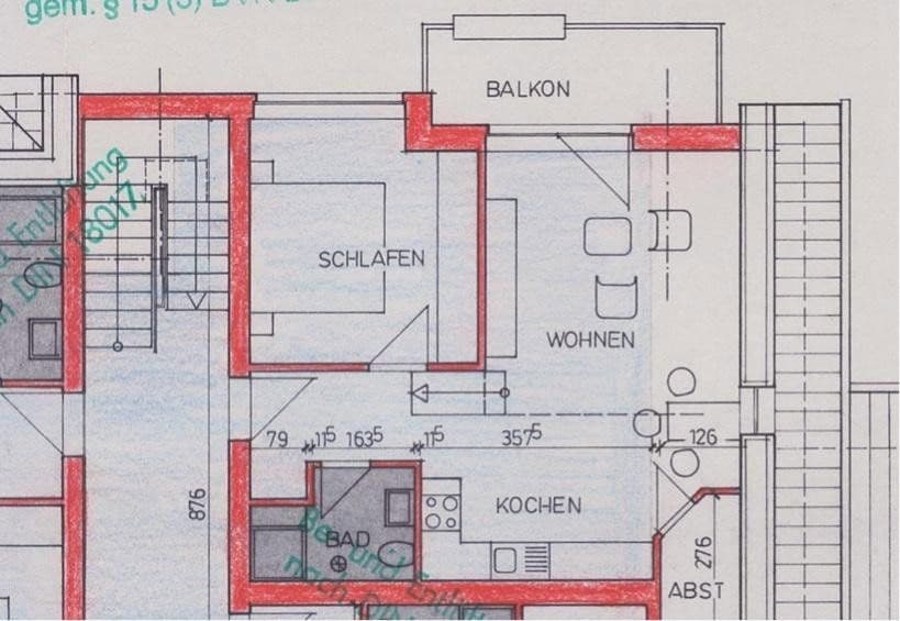 Prodej bytu 3+1 59 m², Hauptstraße 14a, Wiefelstede, Dolní Sasko Prodej bytu 3+1 59 m², Hauptstraße 14a, Wiefelstede, Dolní Sasko
