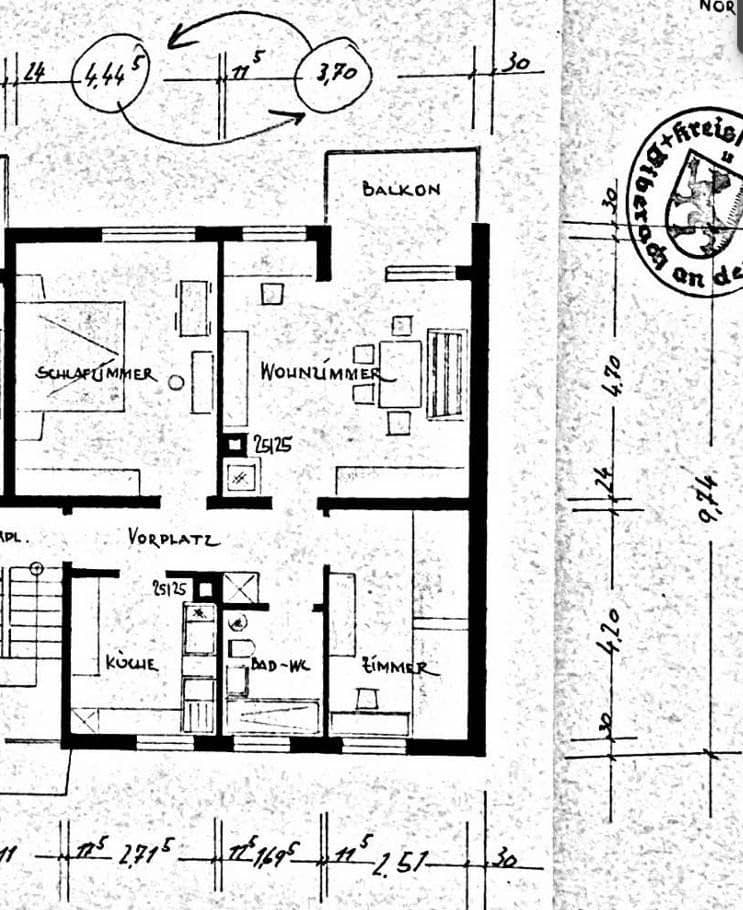 Prodej bytu 3+1 67 m², Biberach an der Riß, Bádensko-Württembersko Prodej bytu 3+1 67 m², Biberach an der Riß, Bádensko-Württembersko