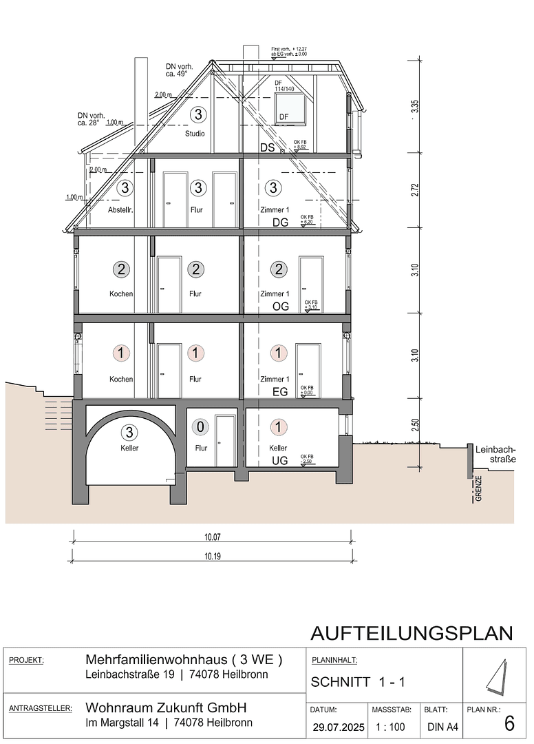 Prodej bytu 3+1 73 m², Leinbachstr. 19, Heilbronn, Bádensko-Württembersko Prodej bytu 3+1 73 m², Leinbachstr. 19, Heilbronn, Bádensko-Württembersko