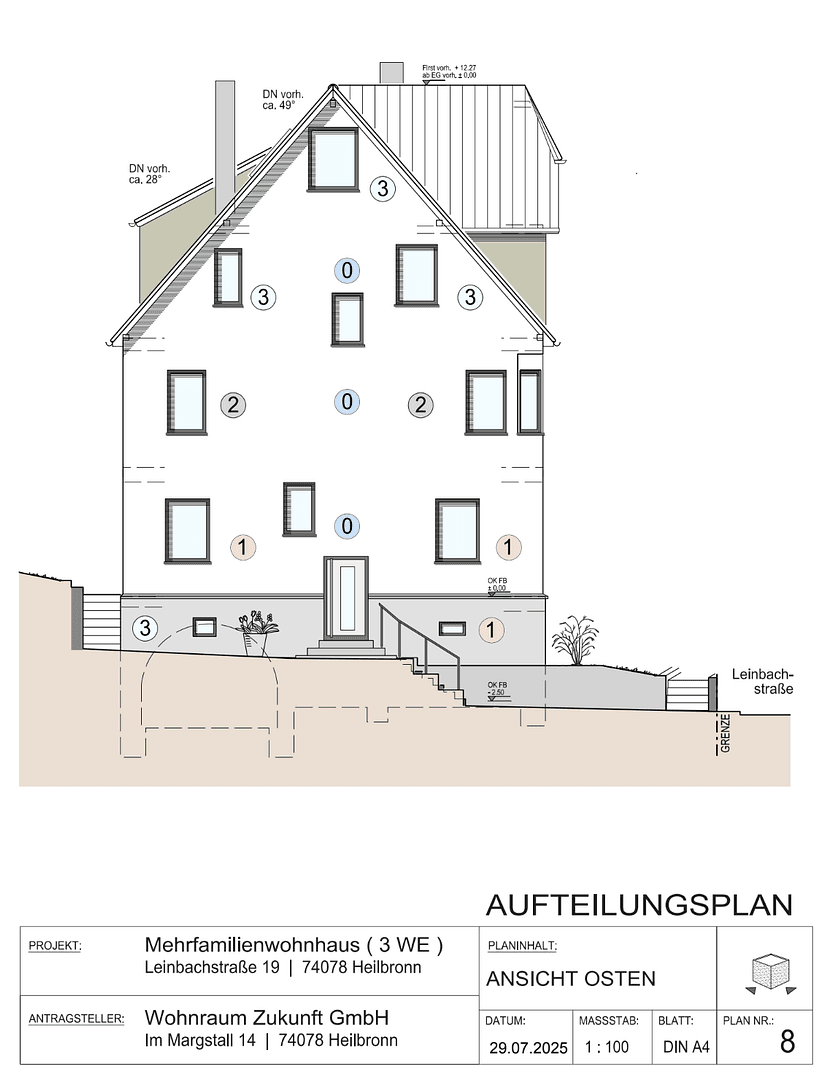 Prodej bytu 3+1 73 m², Leinbachstr. 19, Heilbronn, Bádensko-Württembersko Prodej bytu 3+1 73 m², Leinbachstr. 19, Heilbronn, Bádensko-Württembersko