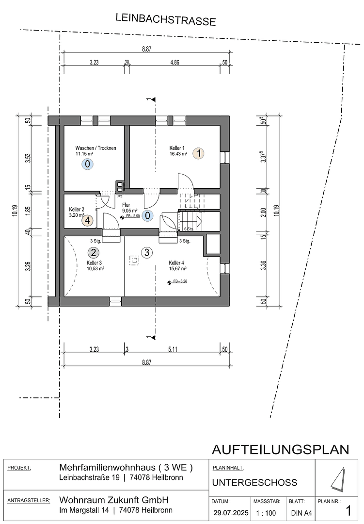 Prodej bytu 3+1 73 m², Leinbachstr. 19, Heilbronn, Bádensko-Württembersko Prodej bytu 3+1 73 m², Leinbachstr. 19, Heilbronn, Bádensko-Württembersko