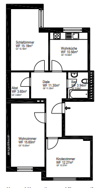 Prodej bytu 4+1 69 m², Düsseldorf, Severní Porýní-Vestfálsko Prodej bytu 4+1 69 m², Düsseldorf, Severní Porýní-Vestfálsko