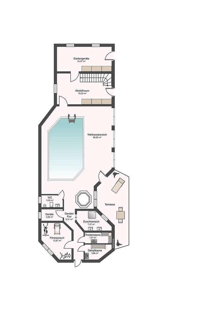 Prodej domu 611 m², pozemek 6.013 m², Pflaumenallee 1, Belgershain, Sasko Prodej domu 611 m², pozemek 6.013 m², Pflaumenallee 1, Belgershain, Sasko