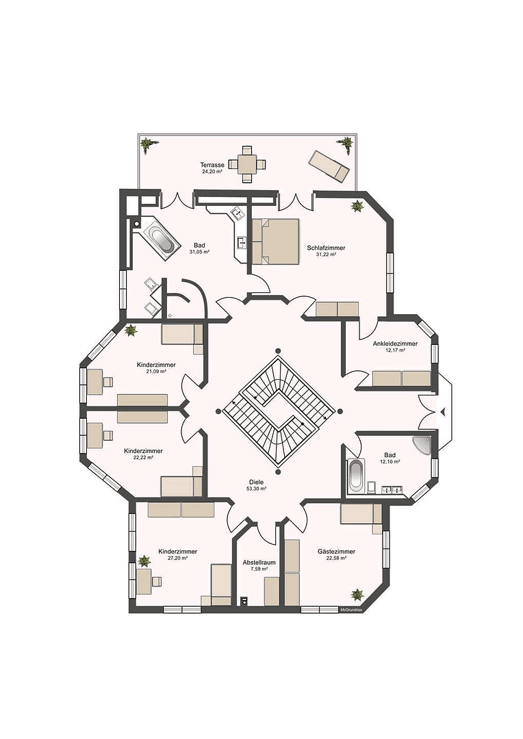 Prodej domu 611 m², pozemek 6.013 m², Pflaumenallee 1, Belgershain, Sasko Prodej domu 611 m², pozemek 6.013 m², Pflaumenallee 1, Belgershain, Sasko