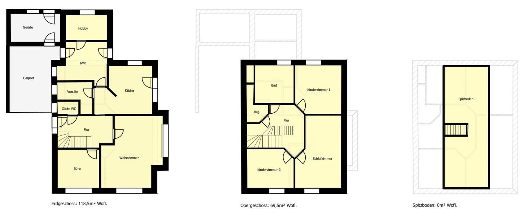 Prodej domu 188 m², pozemek 760 m², Jade, Dolní Sasko Prodej domu 188 m², pozemek 760 m², Jade, Dolní Sasko