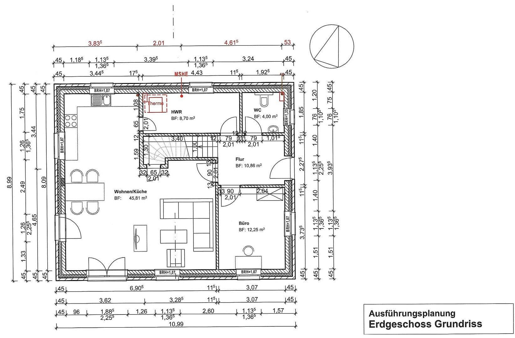 Prodej domu 149 m², pozemek 401 m², Hauptstraße 59b, Wesenberg, Šlesvicko-Holštýnsko Prodej domu 149 m², pozemek 401 m², Hauptstraße 59b, Wesenberg, Šlesvicko-Holštýnsko