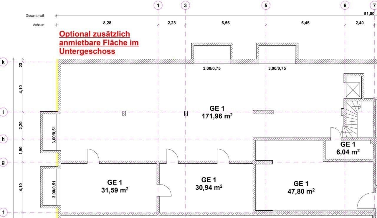 Pronájem nebytového prostoru 1.050 m², Ostlandstraße 2-10, Rendsburg, Šlesvicko-Holštýnsko Pronájem nebytového prostoru 1.050 m², Ostlandstraße 2-10, Rendsburg, Šlesvicko-Holštýnsko