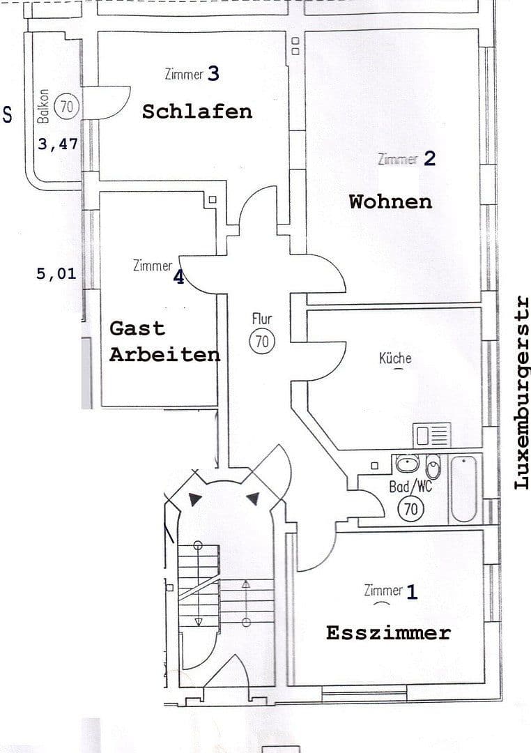 Prodej bytu 4+1 104 m², Köln, Severní Porýní-Vestfálsko Prodej bytu 4+1 104 m², Köln, Severní Porýní-Vestfálsko