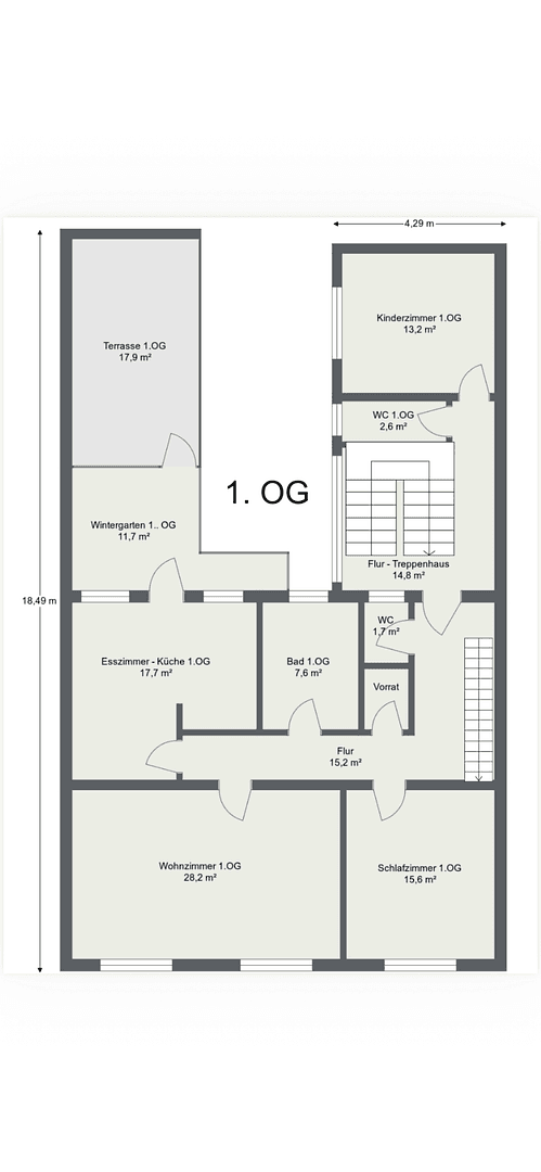 Prodej domu 264 m², pozemek 463 m², Philippsburg, Bádensko-Württembersko Prodej domu 264 m², pozemek 463 m², Philippsburg, Bádensko-Württembersko