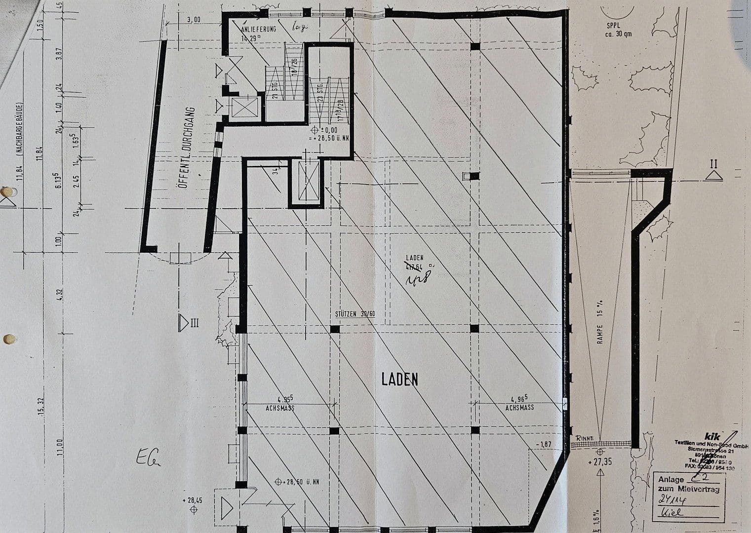 Pronájem nebytového prostoru 465 m², Uferstr. 62, Kiel, Šlesvicko-Holštýnsko Pronájem nebytového prostoru 465 m², Uferstr. 62, Kiel, Šlesvicko-Holštýnsko