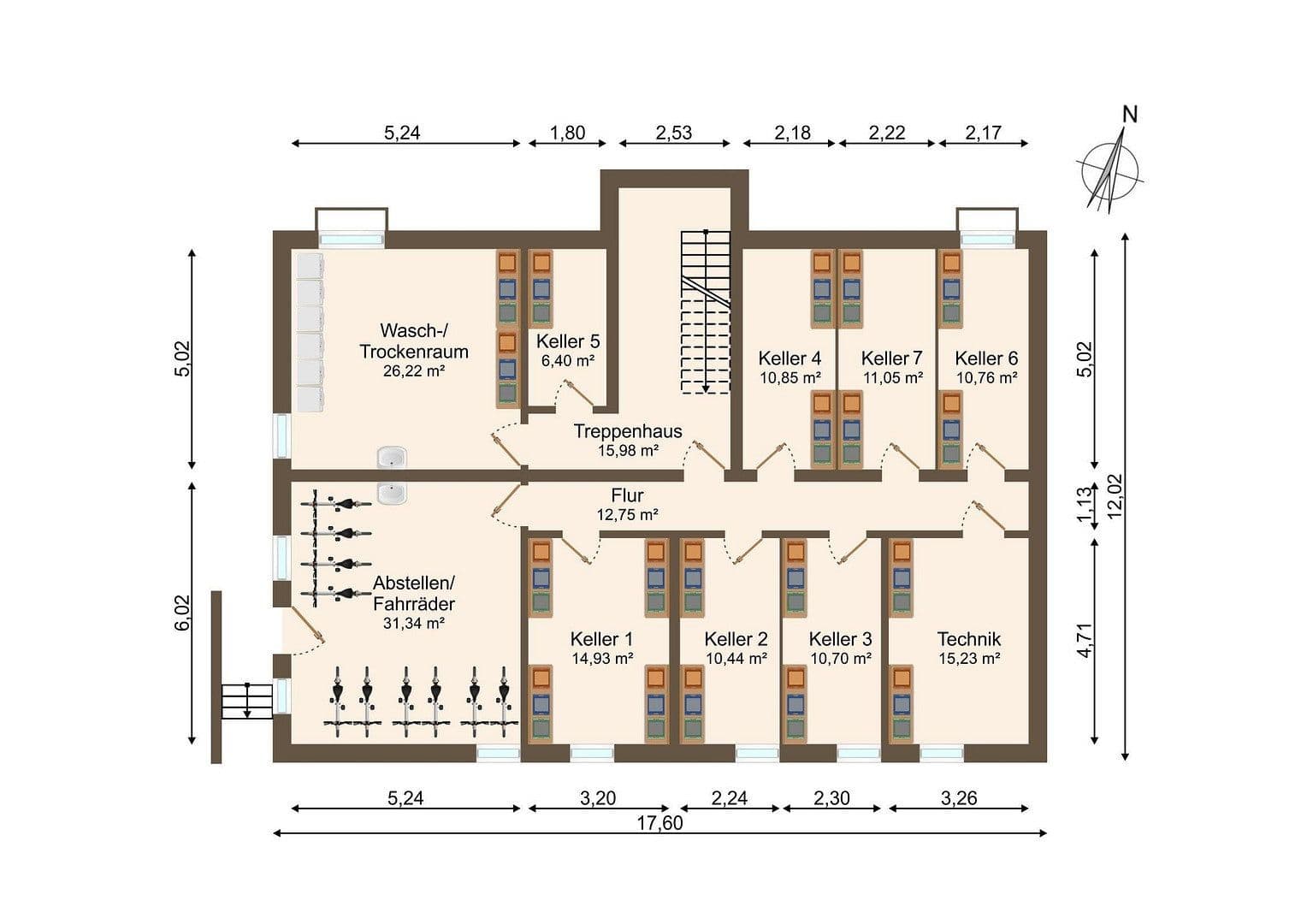Prodej bytu 3+1 74 m², Brunnengasse 6, Ingersheim, Bádensko-Württembersko Prodej bytu 3+1 74 m², Brunnengasse 6, Ingersheim, Bádensko-Württembersko