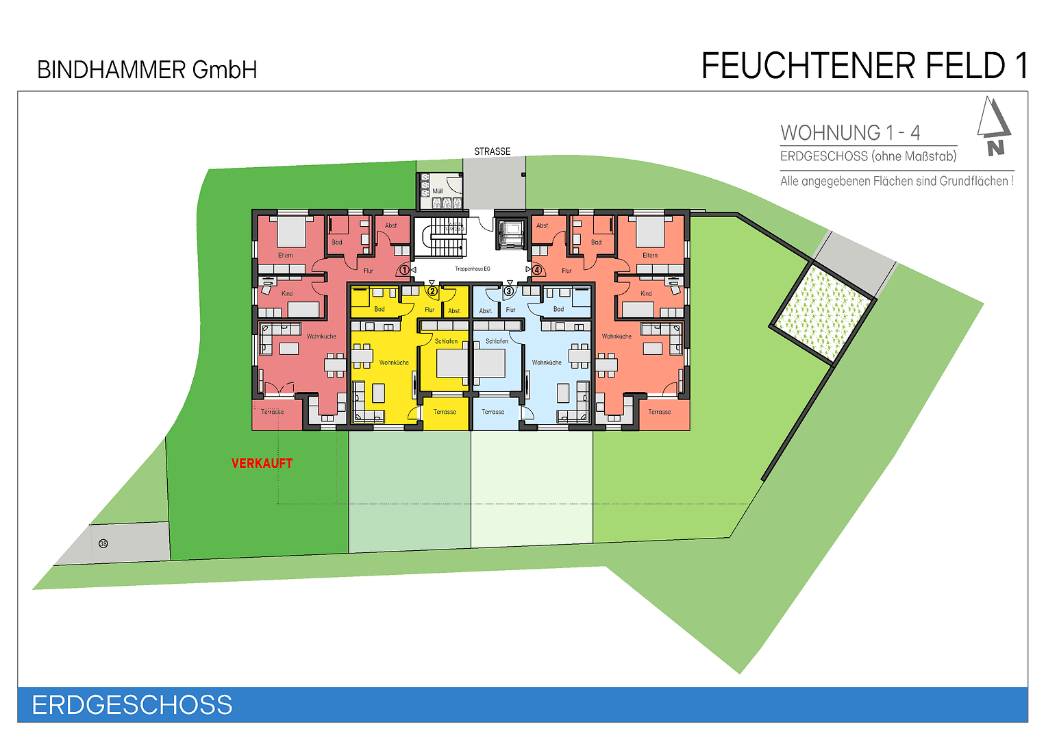 Prodej bytu 2+1 60 m², Feuchtener Feld 1, Bayerbach bei Ergoldsbach, Bavorsko Prodej bytu 2+1 60 m², Feuchtener Feld 1, Bayerbach bei Ergoldsbach, Bavorsko