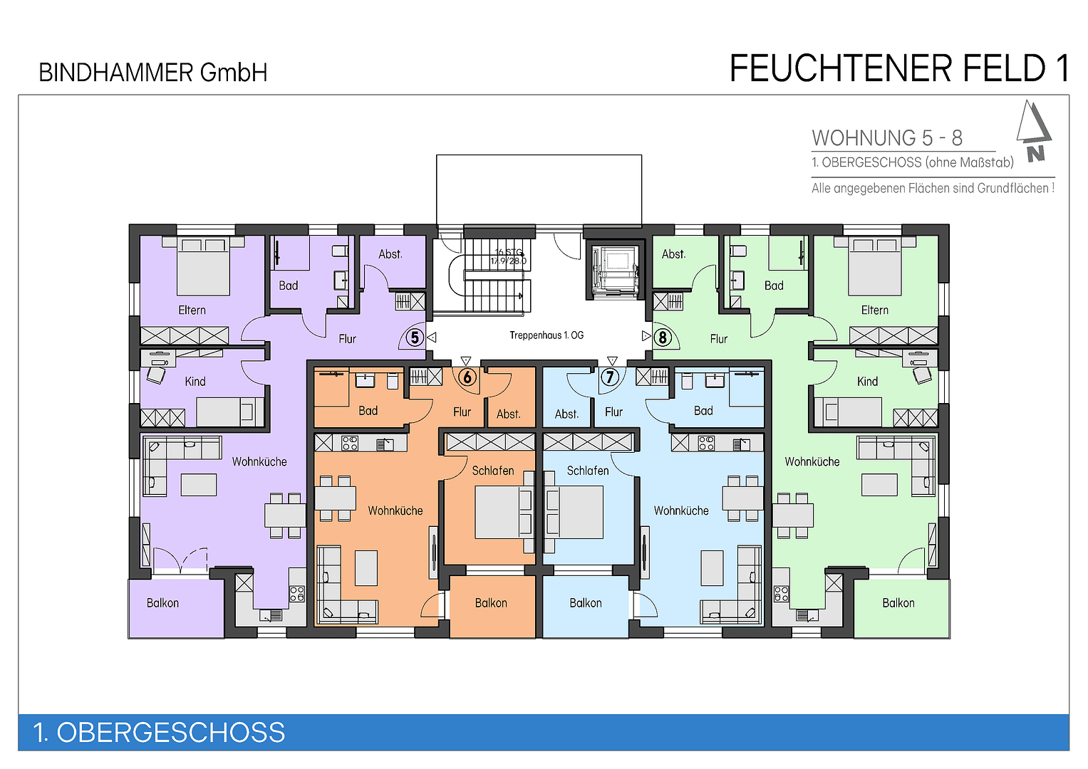 Prodej bytu 2+1 60 m², Feuchtener Feld 1, Bayerbach bei Ergoldsbach, Bavorsko Prodej bytu 2+1 60 m², Feuchtener Feld 1, Bayerbach bei Ergoldsbach, Bavorsko