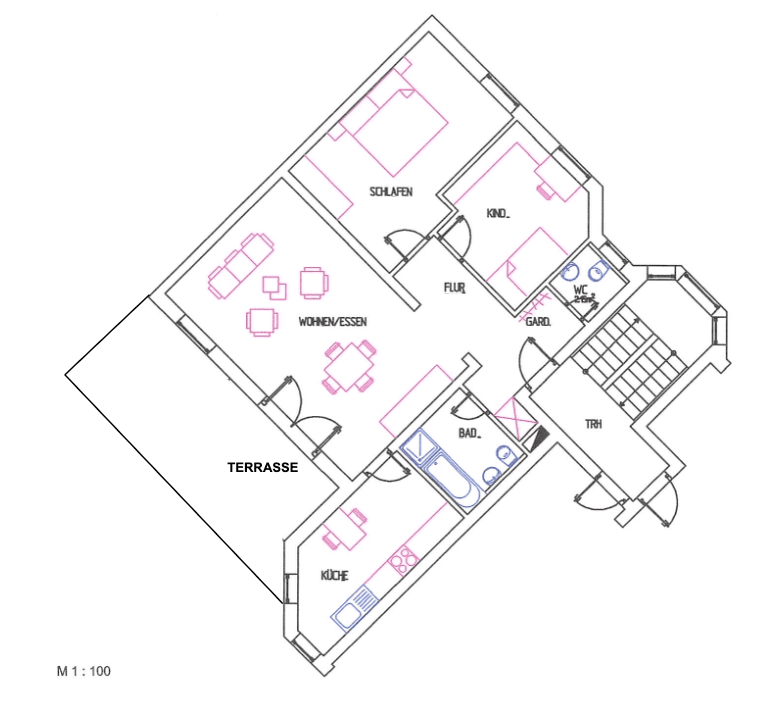 Pronájem bytu 3+1 94 m², Brandweiher 32, Weiden, Bavorsko Pronájem bytu 3+1 94 m², Brandweiher 32, Weiden, Bavorsko