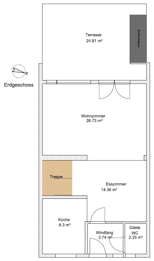 Prodej domu 159 m², pozemek 220 m², Plochingen, Bádensko-Württembersko Prodej domu 159 m², pozemek 220 m², Plochingen, Bádensko-Württembersko