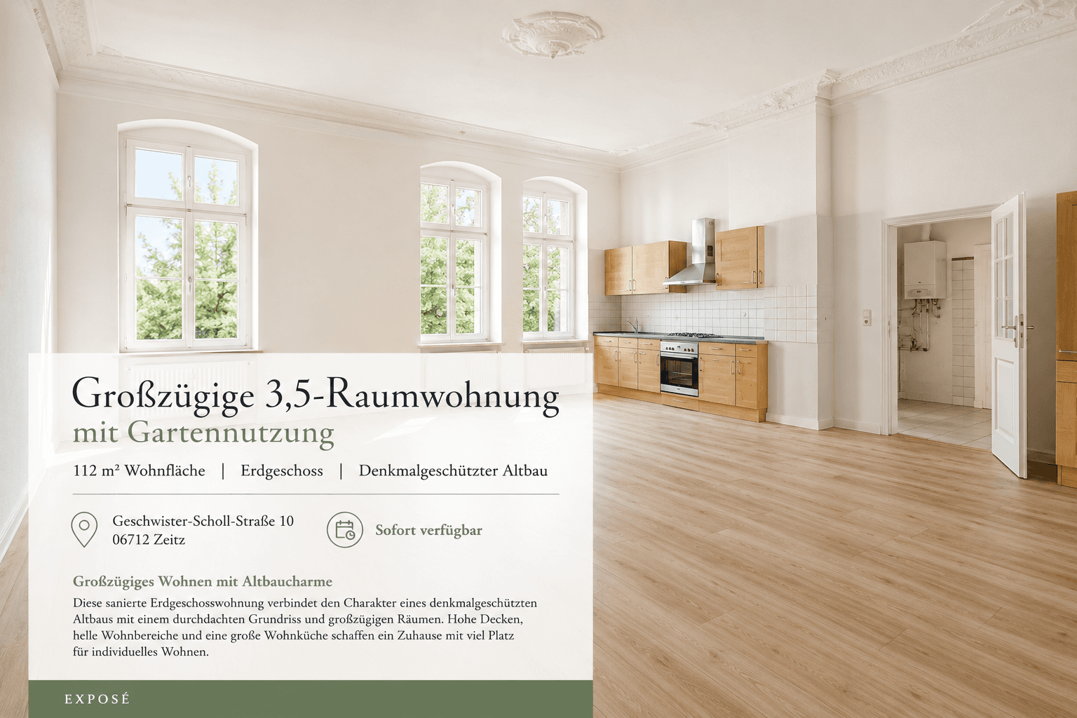 Pronájem bytu 3+kk 112 m², Žíč, Sasko-Anhaltsko Pronájem bytu 3+kk 112 m², Žíč, Sasko-Anhaltsko