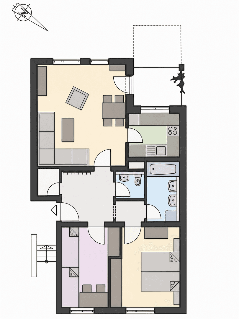 Prodej bytu 3+1 76 m², Freital, Sasko Prodej bytu 3+1 76 m², Freital, Sasko