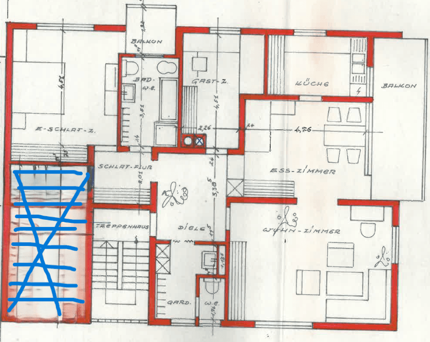 Pronájem bytu 4+1 125 m², Nürtingen, Bádensko-Württembersko Pronájem bytu 4+1 125 m², Nürtingen, Bádensko-Württembersko