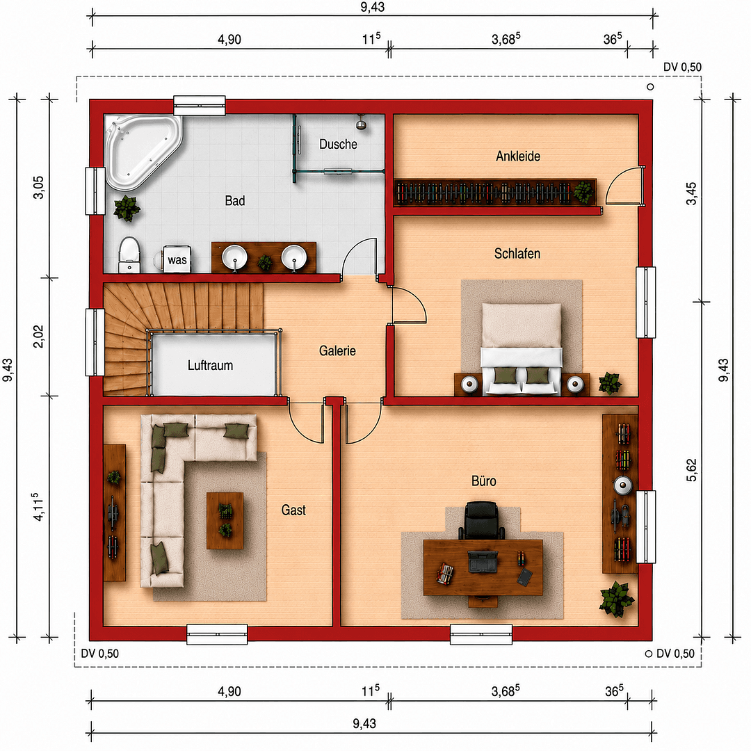 Prodej domu 155 m², pozemek 515 m², Schwendi, Bádensko-Württembersko Prodej domu 155 m², pozemek 515 m², Schwendi, Bádensko-Württembersko