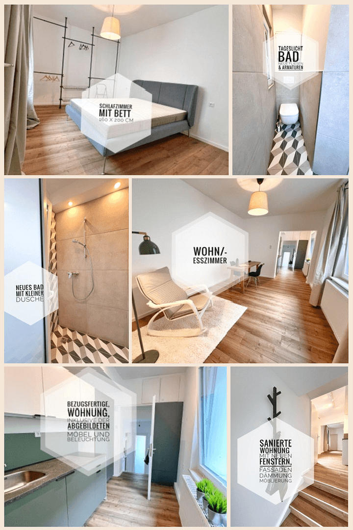 Pronájem bytu 2+1 42 m², Diebrockerstraße 13, Bielefeld, Severní Porýní-Vestfálsko Pronájem bytu 2+1 42 m², Diebrockerstraße 13, Bielefeld, Severní Porýní-Vestfálsko