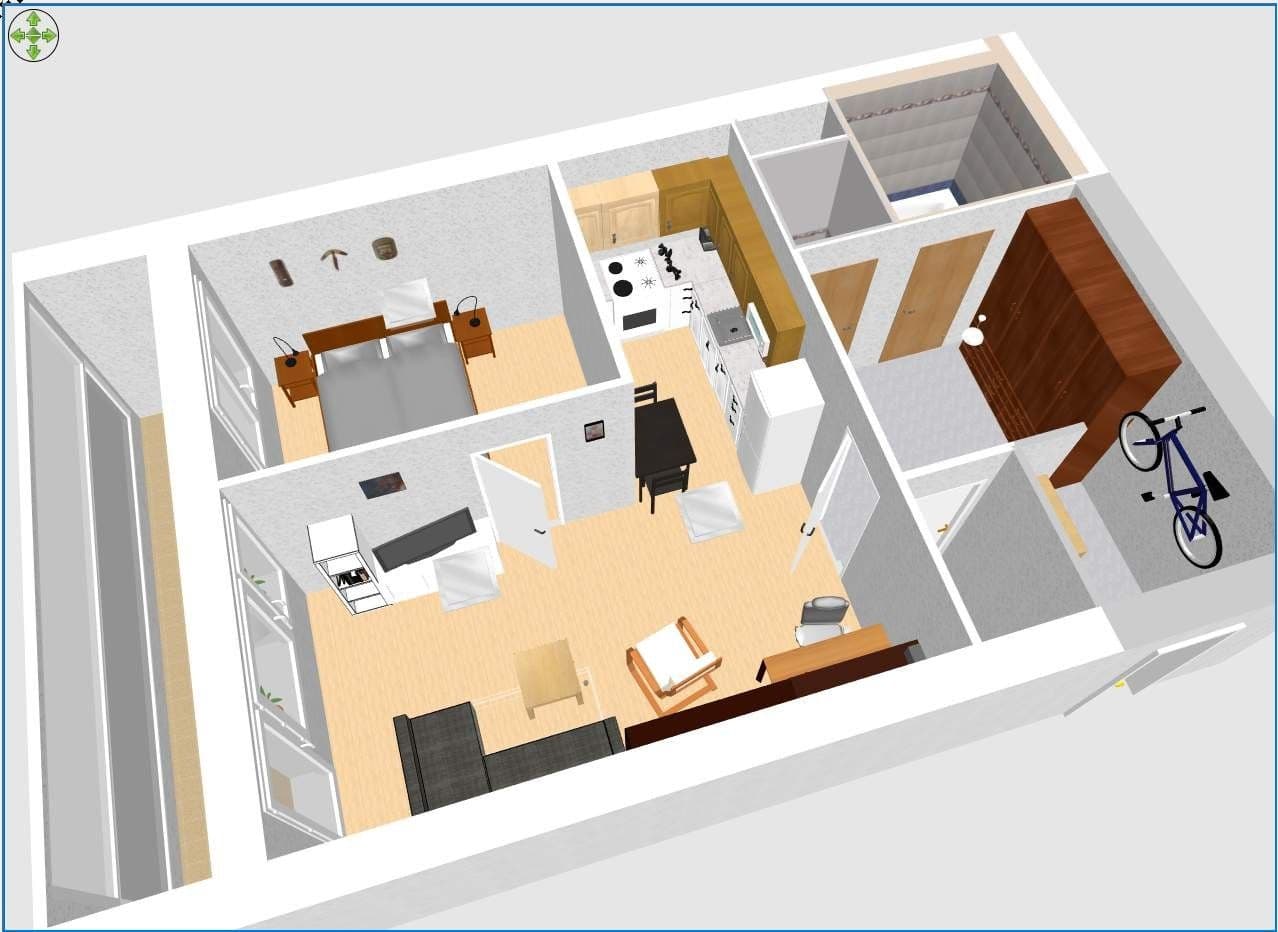 Pronájem bytu 2+kk 46 m², Bellušova, Praha, Praha Pronájem bytu 2+kk 46 m², Bellušova, Praha, Praha