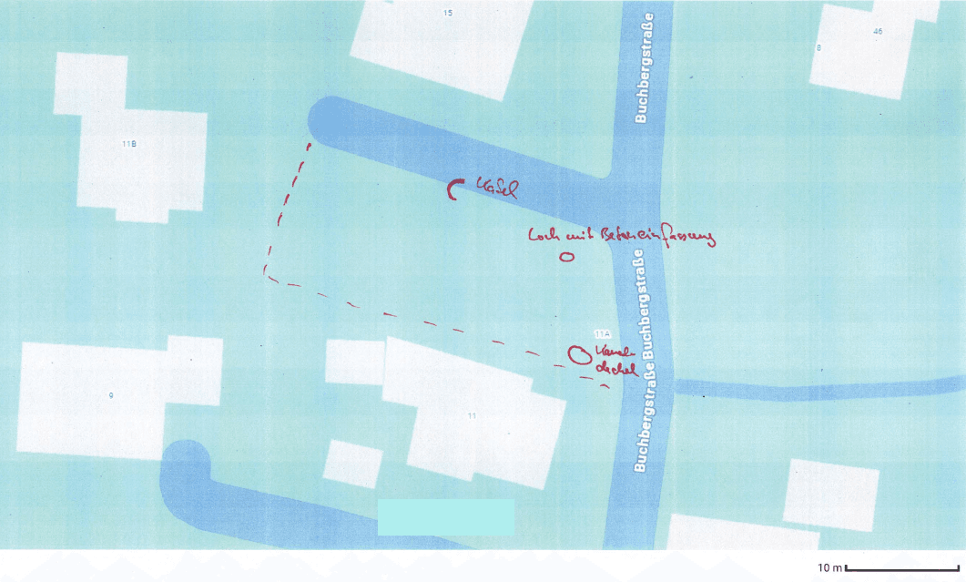 Prodej pozemku 911 m², Buchbergerstraße 11a, Kouba, Bavorsko Prodej pozemku 911 m², Buchbergerstraße 11a, Kouba, Bavorsko