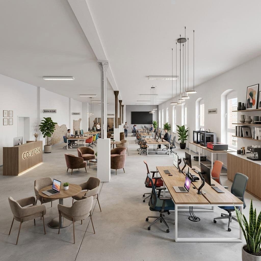 Pronájem kanceláře 250 m², Palmstraße 17-19, Chemnitz, Sasko Pronájem kanceláře 250 m², Palmstraße 17-19, Chemnitz, Sasko