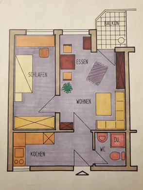 Prodej bytu 2+1 39 m², Beim Wasserturm 10, Waiblingen, Bádensko-Württembersko Prodej bytu 2+1 39 m², Beim Wasserturm 10, Waiblingen, Bádensko-Württembersko