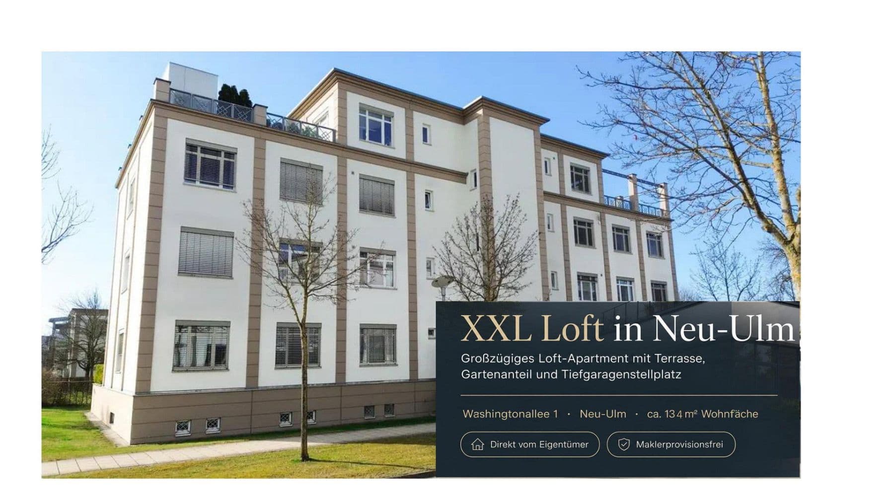 Prodej bytu 3+1 134 m², Washingtonallee 1, Neu-Ulm, Bavorsko Prodej bytu 3+1 134 m², Washingtonallee 1, Neu-Ulm, Bavorsko