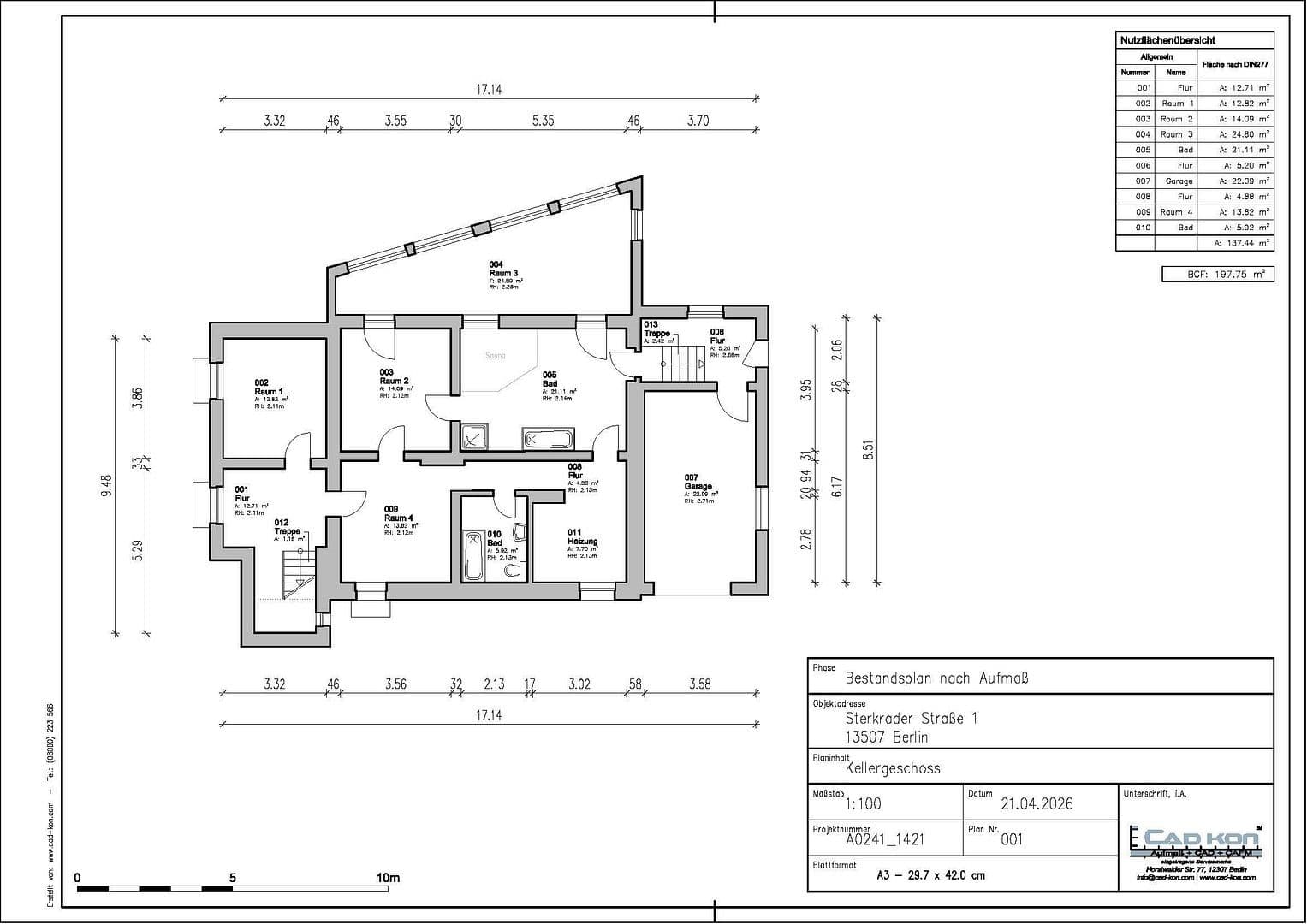 Prodej domu 174 m², pozemek 735 m², Sterkrader Straße 1, Berlin - Tegel, Berlín Prodej domu 174 m², pozemek 735 m², Sterkrader Straße 1, Berlin - Tegel, Berlín