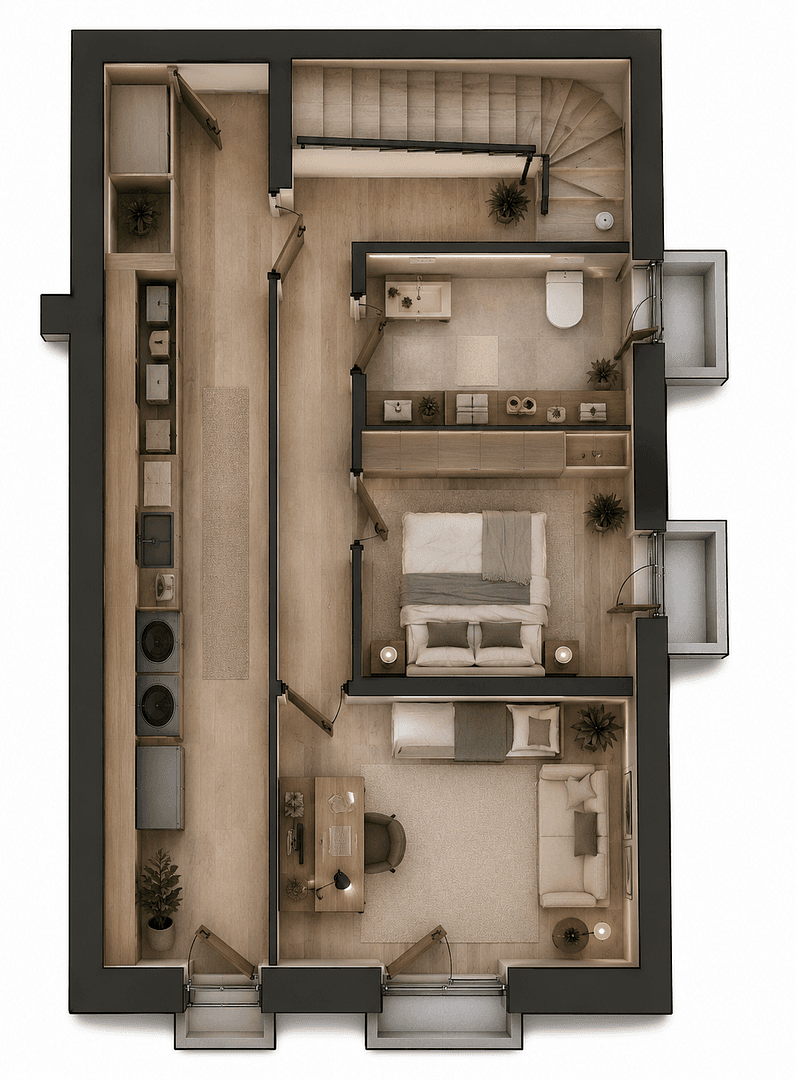 Prodej bytu 3+1 104 m², Brunnthal, Bavorsko Prodej bytu 3+1 104 m², Brunnthal, Bavorsko