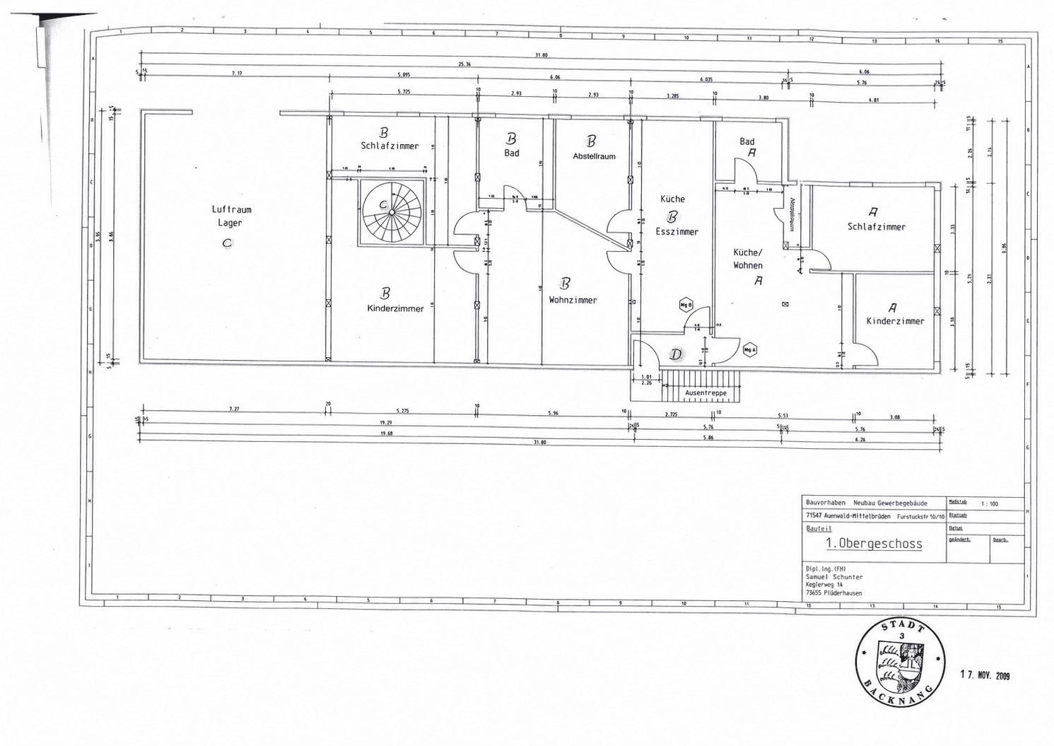 Prodej domu 479 m², pozemek 826 m², Auenwald, Bádensko-Württembersko Prodej domu 479 m², pozemek 826 m², Auenwald, Bádensko-Württembersko