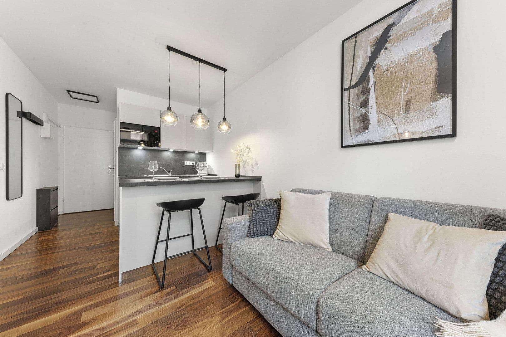 Pronájem bytu 1+1 19 m², Ickstattstraße 20, München, Bavorsko Pronájem bytu 1+1 19 m², Ickstattstraße 20, München, Bavorsko