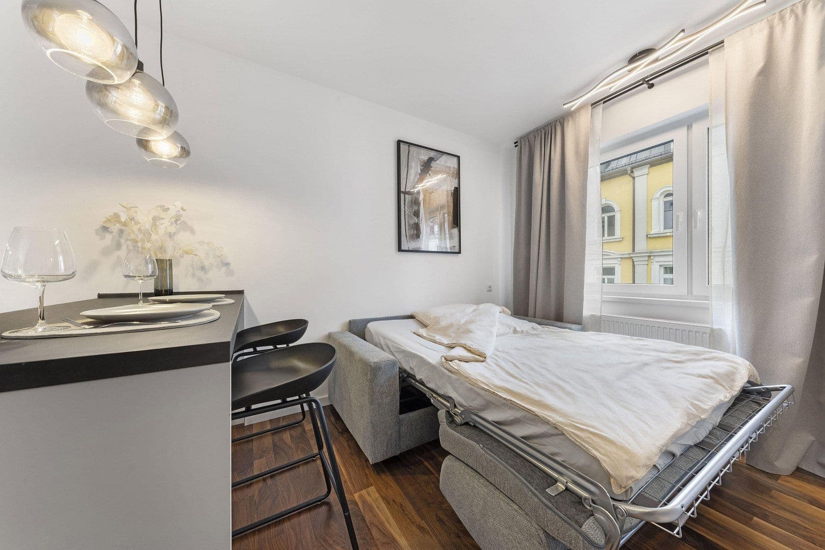 Pronájem bytu 1+1 19 m², Ickstattstraße 20, München, Bavorsko Pronájem bytu 1+1 19 m², Ickstattstraße 20, München, Bavorsko