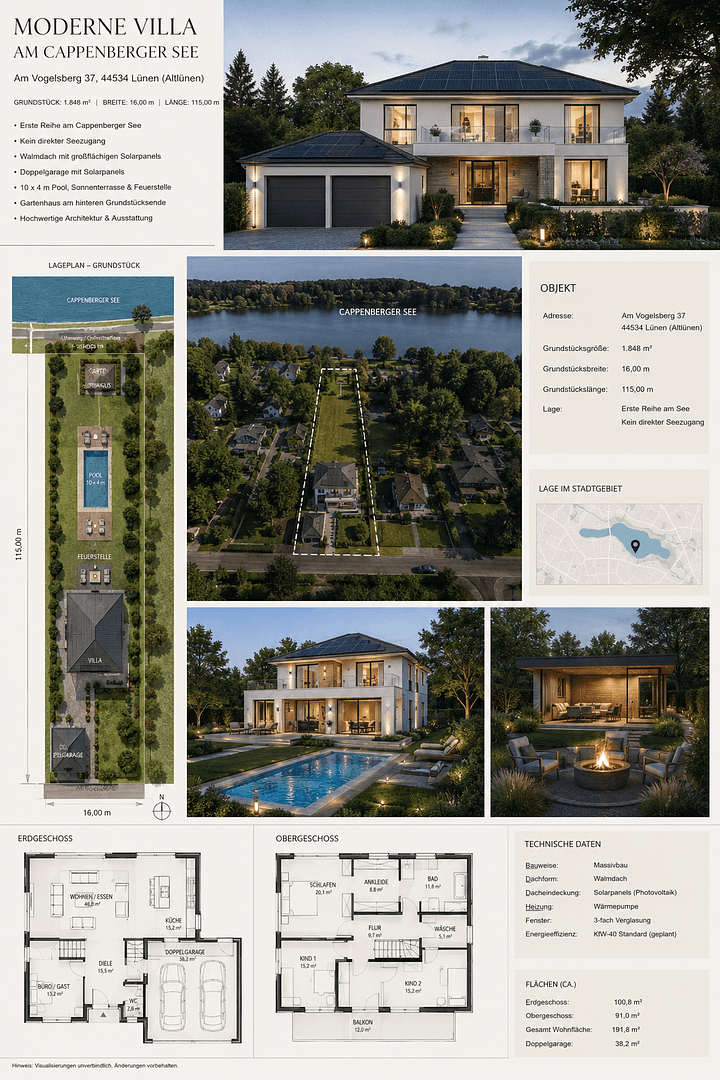 Prodej pozemku 1.848 m², Am Vogelsberg 37, Lünen, Severní Porýní-Vestfálsko Prodej pozemku 1.848 m², Am Vogelsberg 37, Lünen, Severní Porýní-Vestfálsko