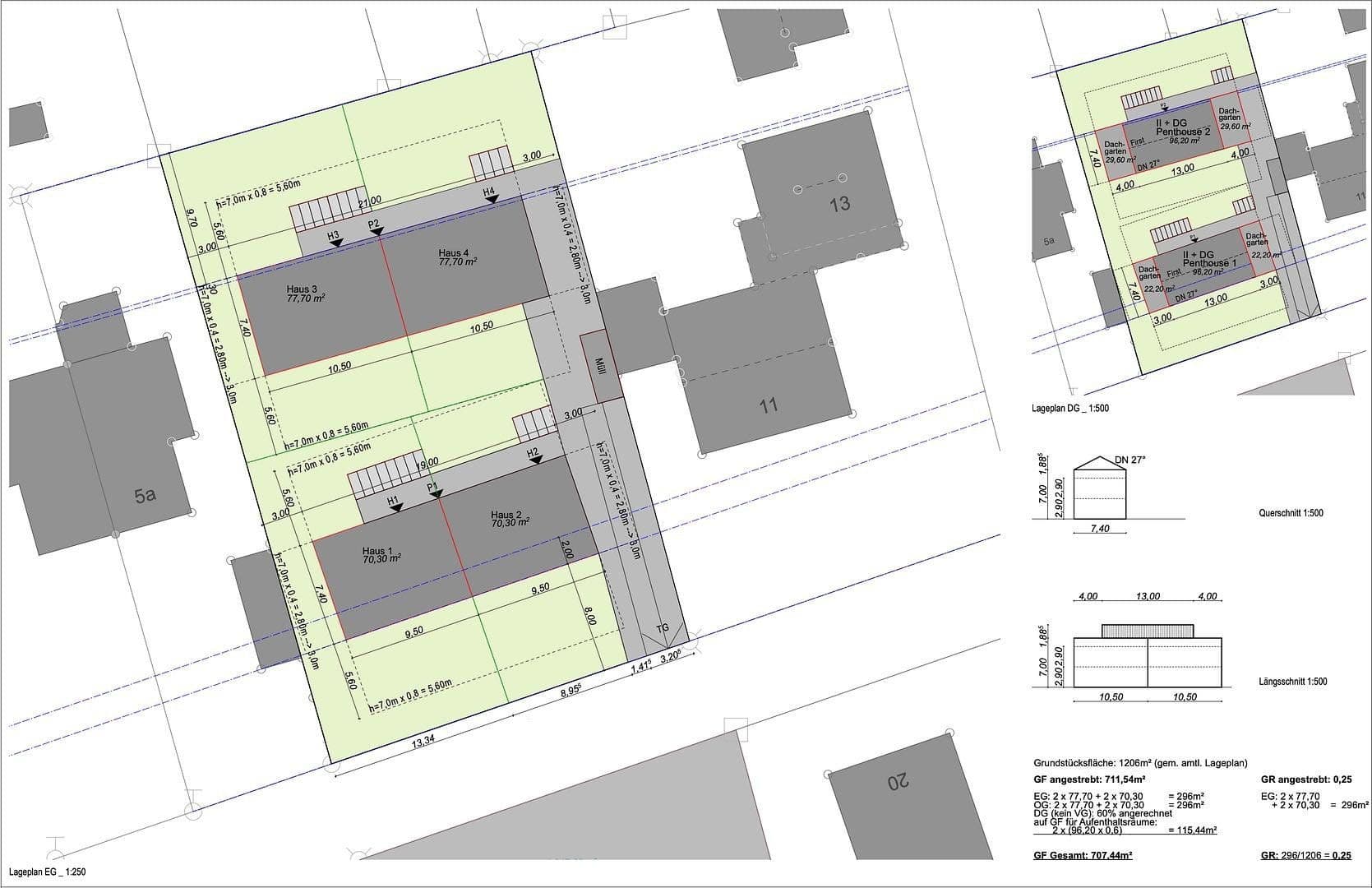 Prodej pozemku 1.206 m², Germering, Bavorsko Prodej pozemku 1.206 m², Germering, Bavorsko
