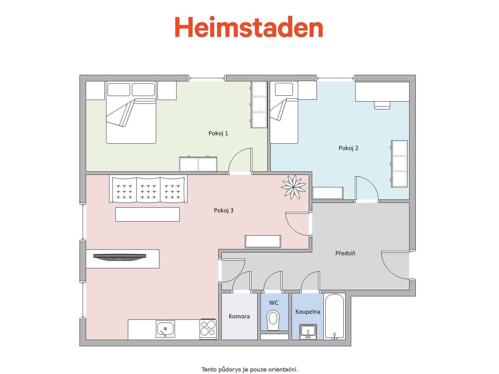 Pronájem bytu 3+1 74 m², Čapkova, Karviná, Moravskoslezský kraj Pronájem bytu 3+1 74 m², Čapkova, Karviná, Moravskoslezský kraj